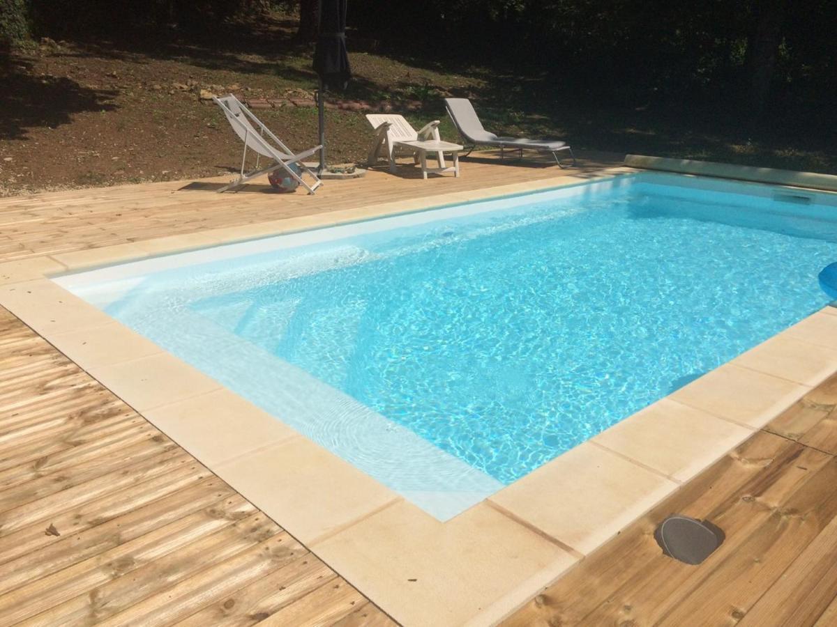Maison Chaleureuse Avec Piscine Padirac Ngoại thất bức ảnh
